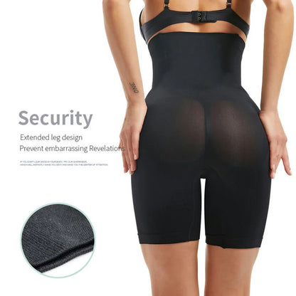 High Waist Trainer Panties: Women's Shapewear Slimming Sheath for Tummy Control, Hip & Butt Lifter - Mid Thigh Body Shaper