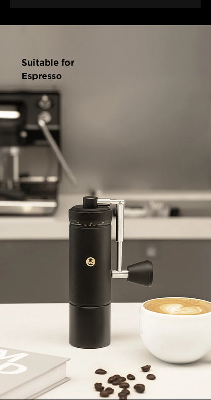 TIMEMORE Chestnut S3 Manual Coffee Grinder — Precision 0.015mm Adjustment Burr Mill for Espresso & Hand Grinding