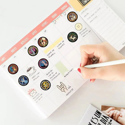 500/1000PCS Pokémon Pikachu Roll Stickers – Waterproof Cartoon Decals for Scrapbooking, Luggage, Phone & Gift Decoration