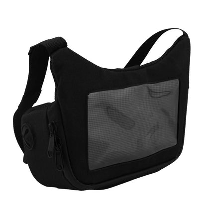 Motorcycle Handlebar Bag - Waterproof Dry Storage Pouch with Touch Screen Phone Holder for Bike Accessories