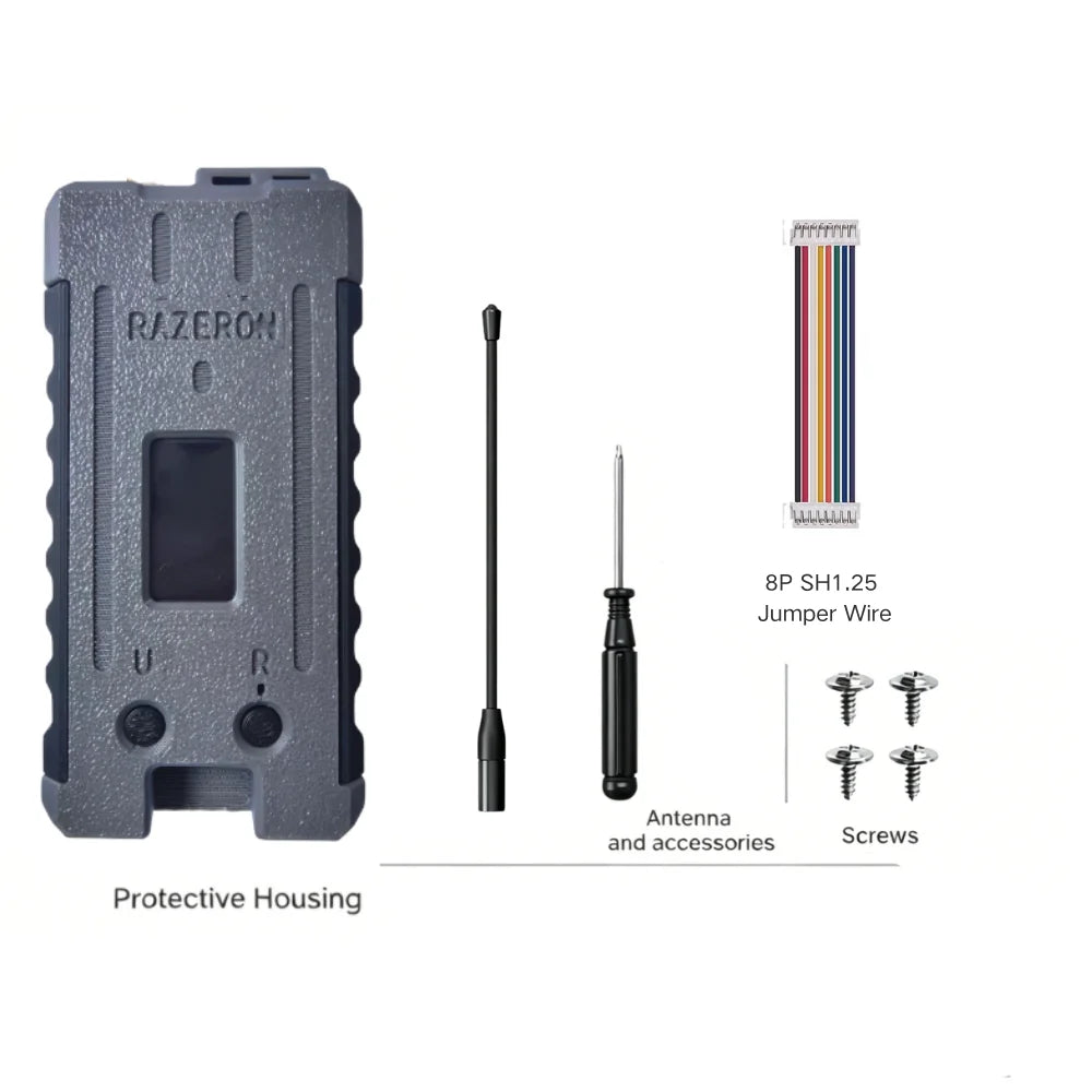 Meshtastic MeshCore Heltec V4 Enclosure Case - 863–928MHz LoRa IoT Node Housing with WiFi, BLE & GPS Support
