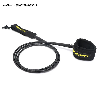 DK Brand Surfboard Leash – 6-9FT 7mm Foot Leash for Wind Surfing, Straight Foot Rope Accessory