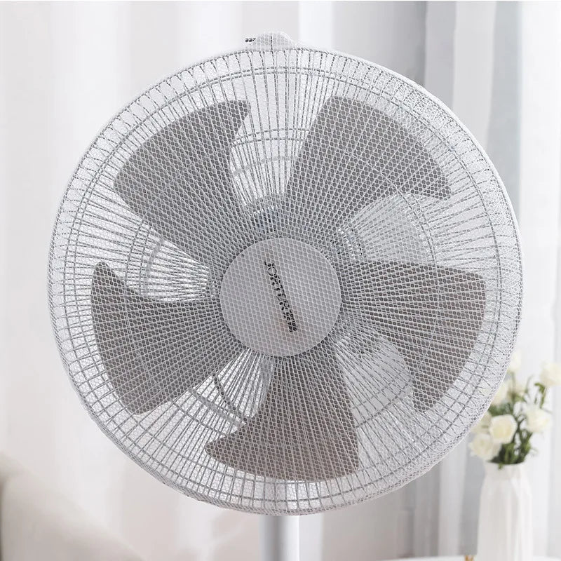 Universal Fan Dust Cover – Fully Enclosed Electric Floor Fan Protection, 40-50cm