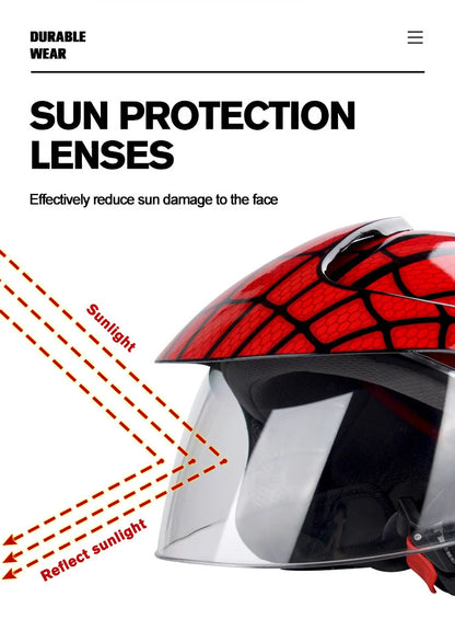Child Motorcycle Helmet (3-9 Years) – ABS Unisex Safety Motocross & ATV Cross Helmet for Bicycle & Downhill Riding