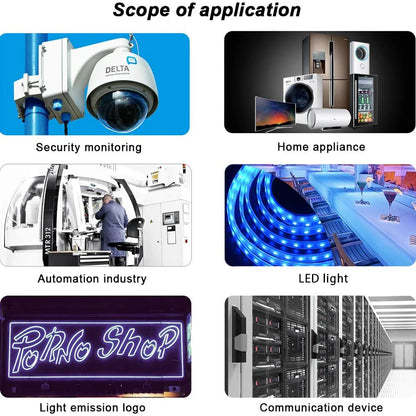AC DC Switching Power Supply SMPS - 220V To 5V 12V 24V 36V Adapter For LED And Electronic Devices