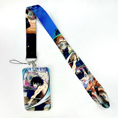 Cartoon Anime Lanyard – Key, Card & Badge Holder Neck Strap, DIY Keychain Hang Rope
