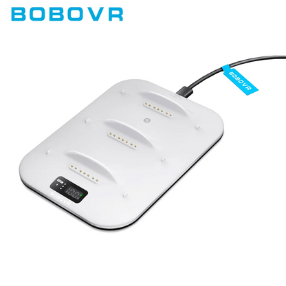 BOBOVR BD3 Super Charging Dock – 30W Fast Charge with Digital Display for B100 Batteries, Compatible with S3 PRO