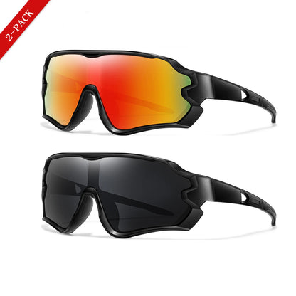 Kids UV400 Sports Sunglasses - Cycling, Camping, Fishing and Outdoor Eyewear for Boys and Girls Ages 3–8