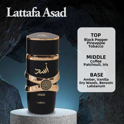 Lattafa Asad & Yara Perfume – Original High-Quality Arabian Eau De Parfum for Men & Women