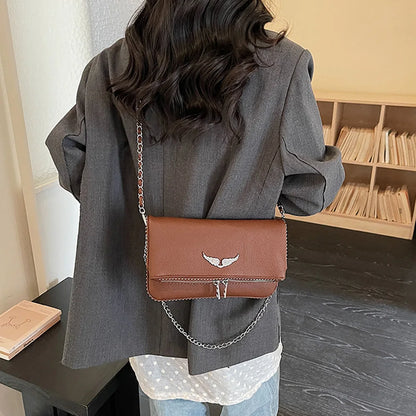 Women's Luxury Square Chain Bag - 2026 Fashionable Vintage Shoulder Messenger Purse