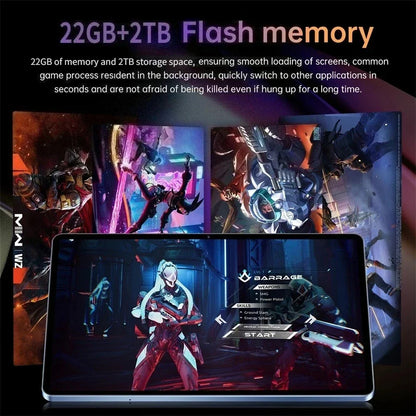 2025 Original Pad 16 Pro 10.1" Android Kids Tablet – 22GB+2TB, 5G Dual SIM, Gaming Tablet with 10000mAh Battery