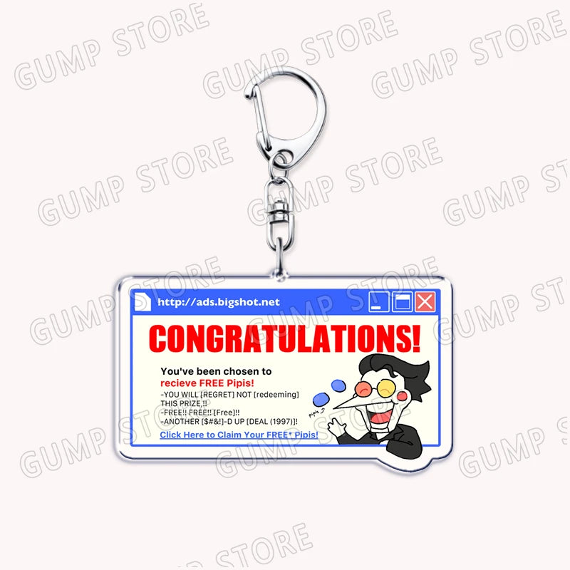 Deltarune & Undertale Keychains – Ralsei, Kris, Susie & Spamton Fan Gaming Accessories