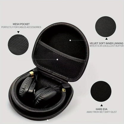 Hard Carrying Case for Marshall Major II/III/IV/V Headphones – Durable Travel Storage Bag for Major 2/3/4/5