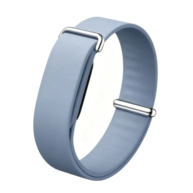 Soft Silicone Watch Strap - Replacement Sport Loop Band for Google Fitbit Air Smartwatch Fitness Tracker