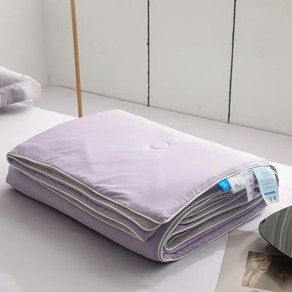 High-Quality Cooling Blanket – Smooth Air-Conditioning Comforter, Lightweight Summer Quilt with Double-Sided Cooling Fabric