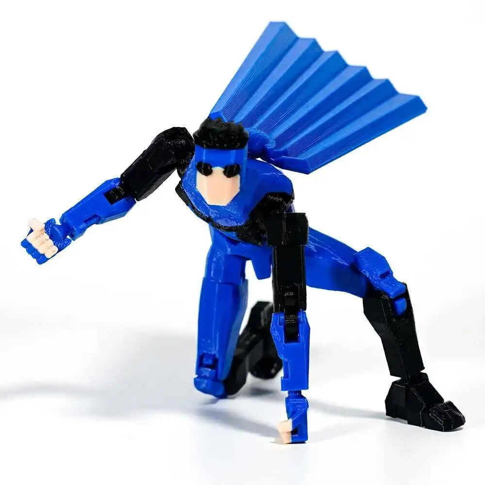 3D Printed Invincible 2.0 Superhero Action Figure – Multi-Jointed Anime Model, Shapeshift Toy & Gift Ornament