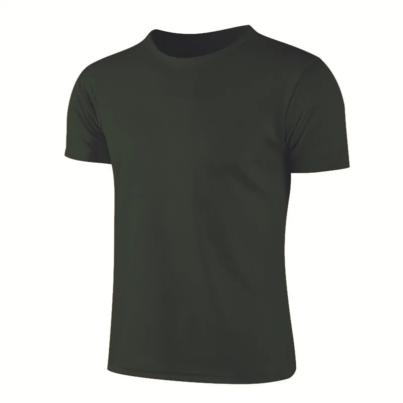 Men's & Women's Quick-Dry Sports T-Shirt - Breathable Short Sleeve Gym, Running & Fitness Training Shirt