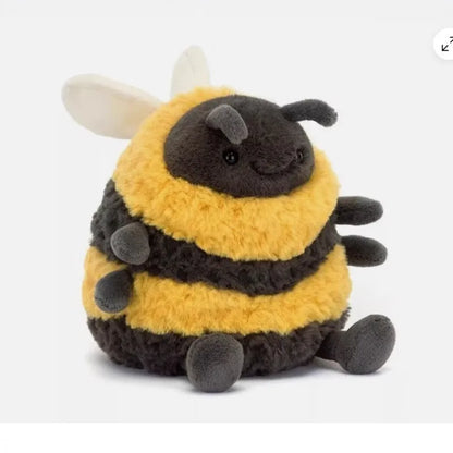 Adorable Albee Bee Spring Plush Toy – Super Soft, Cuddly Elephant Plush for Kids, Perfect Soothing Gift