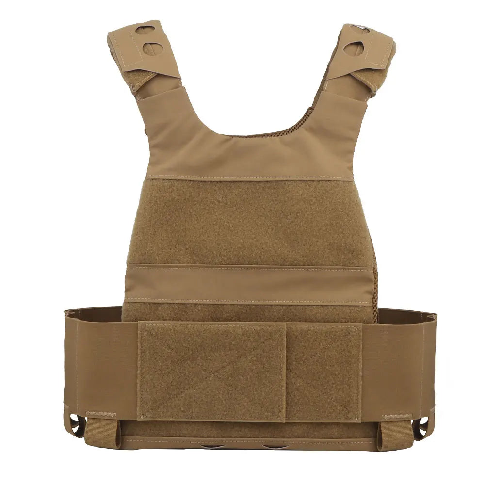 FCPC Tactical Vest Ferro – Lightweight Folding Airsoft Plate Carrier with Breathable Design, Portable Hunting Mag Pouch & Army Equipment