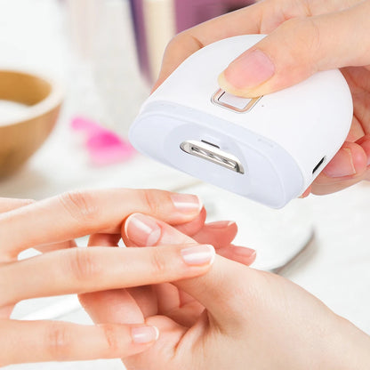 Electric Automatic Nail Clippers with Light – Trimmer Nail Cutter for Baby, Manicure & Pet Care Tools