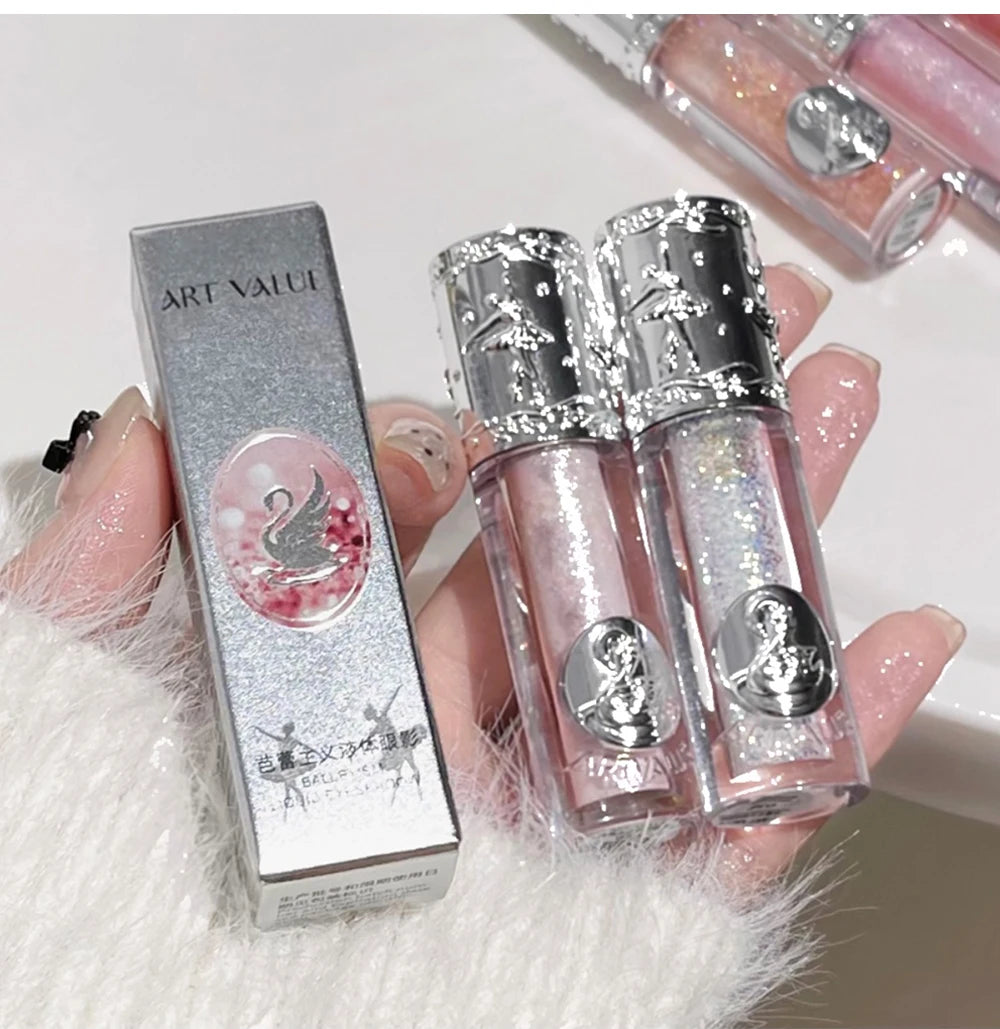 Balletism Liquid Eyeshadow – Fine Shimmer, Highlighter & Long-Lasting Glow
