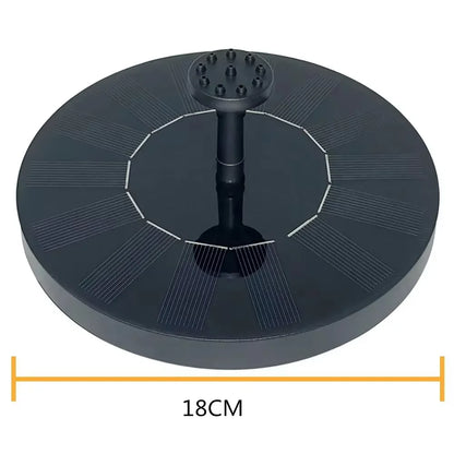 Mini Solar Powered Water Fountain – Floating Garden & Pond Waterfall Pump for Bird Bath, Outdoor Decorative Water Feature