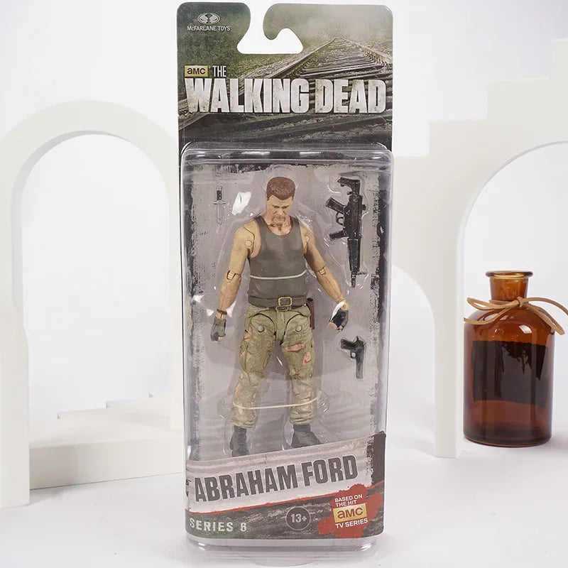 The Walking Dead PVC Action Figure Set - Abraham Ford, Rick Grimes & The Governor Models 6 Styles