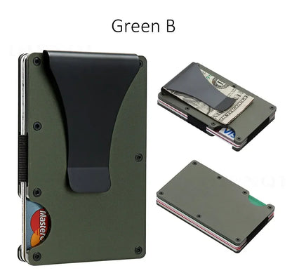 Carbon Fiber Minimalist Slim Wallet for Men – RFID-Blocking Credit Card Holder & Cashback Cardholder Case