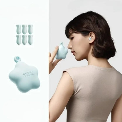 EVERYTHINK Sleeping Ear Plugs - Soft Noise Reduction & Sound Insulation Ear Protection