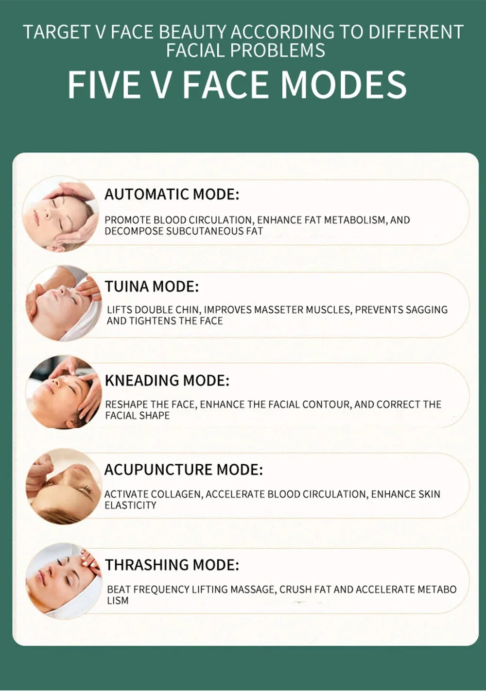 2024 Smart Facial Massager — V-Shaped Face Lifting & Firming Device, All-Round Body Shaping Anti-Aging Beauty Tool