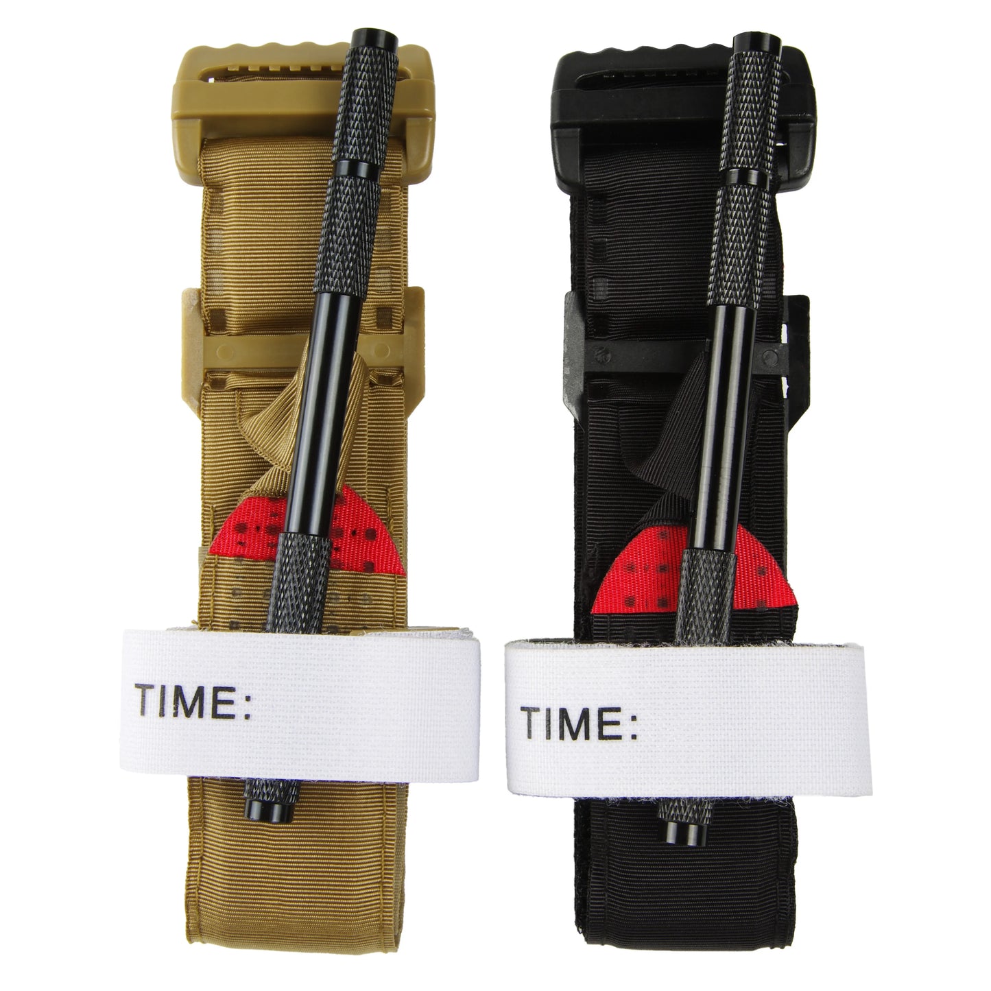 Metal Turnstile Military Survival Tourniquet - Tactical Combat Rotating Medical Emergency Strap for EDC IFAK Gear, CAT Trauma