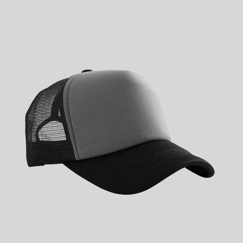 Personalized Logo Trucker Hats - Custom Foam Mesh Baseball Caps for Men & Women, Snapback Sun Hats