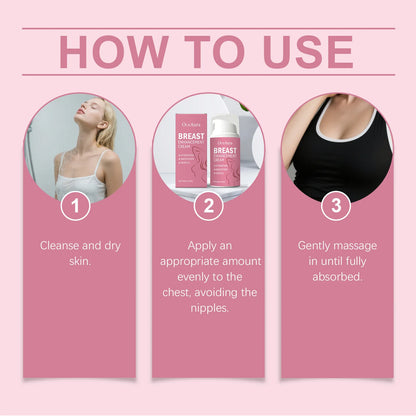 Bust Firming Cream with Retinol & Panthenol - Nighttime Chest Moisturizer for Hydration and Smoother-Looking Skin