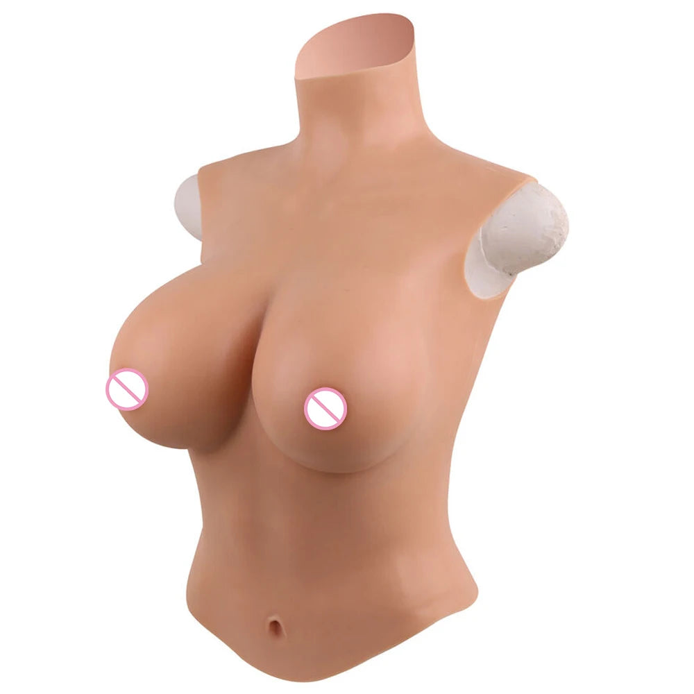 Eyung Silicone Fake Breasts – H Cup Crossdresser & Transgender Bodysuit Breastplate