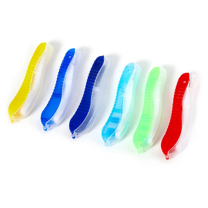 Portable Disposable Foldable Toothbrush - Travel and Camping Oral Cleaning Tool