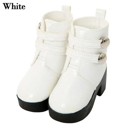 BJD Doll Accessories 60cm – 1/3 Scale 7.5cm High Heel Boots & Sandals for Girl Dolls, Dress-Up Playhouse Toy Shoes