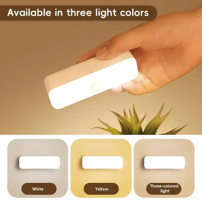 USB Rechargeable LED Desk Lamp - Touch-Control Stepless Dimming Magnetic Reading & Night Light for Bedroom and Study