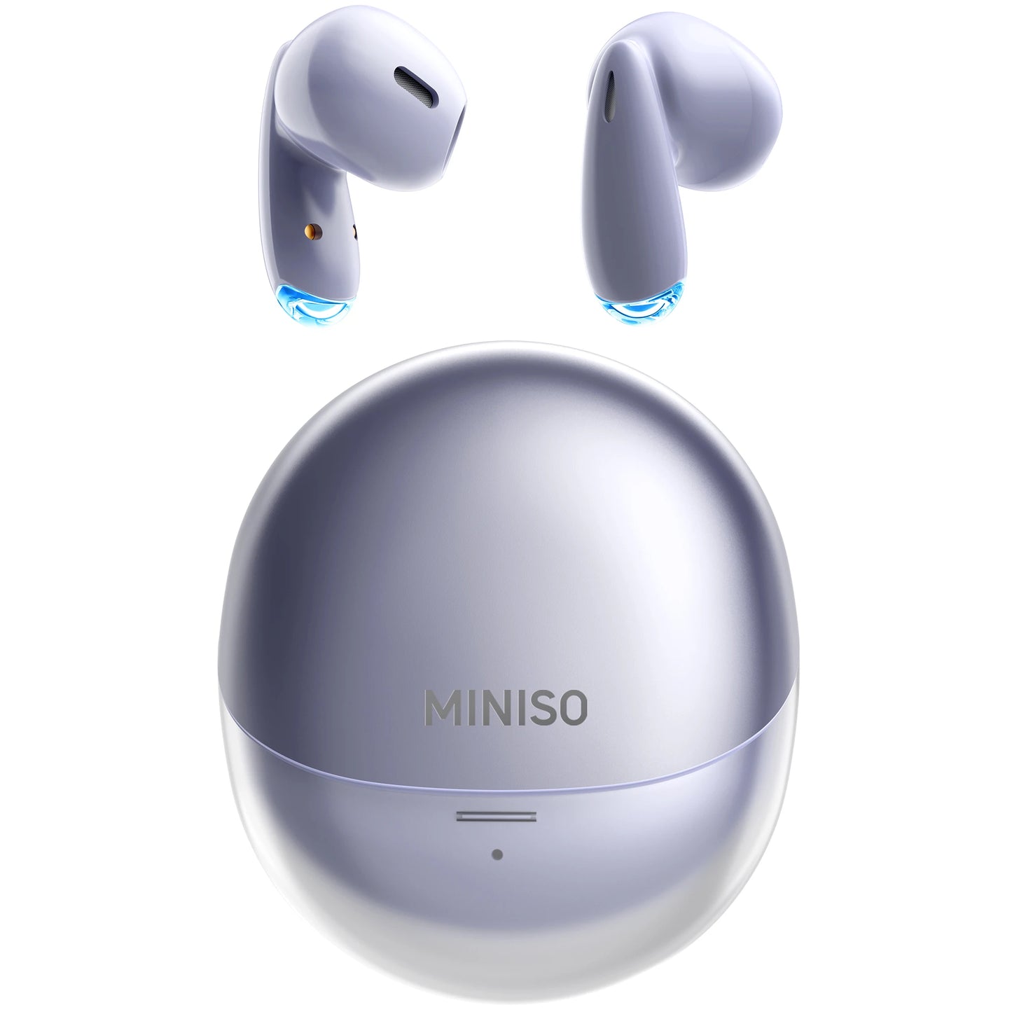 MINISO Bluetooth 6.0 Earbuds - Ergonomic HiFi Stereo Gaming Earphones with Microphone