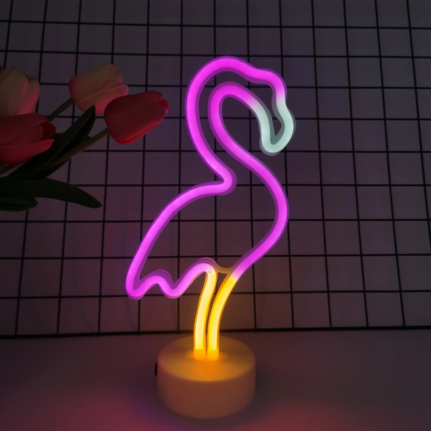 Countertop Decorative Neon Sign – USB or Battery-Powered Night Light for Holiday, Party, Kitchen & Home Decor