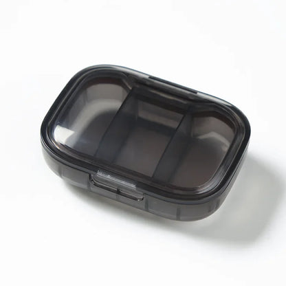 Mini Medicine Pill Box – Portable Drug Storage, Pills Dispenser & Organizer, Tablet Container Case