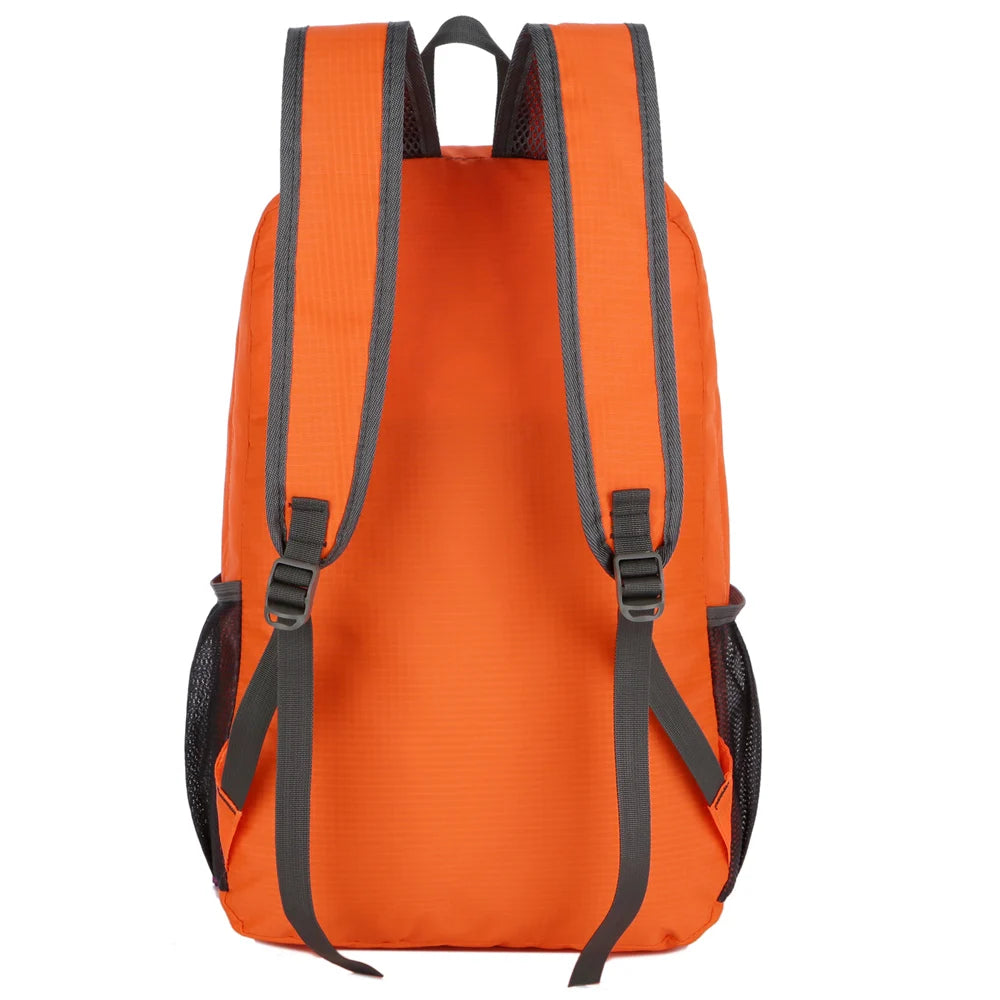 Lightweight Foldable Backpack - Waterproof Packable Daypack for Men & Women, Outdoor Travel, Hiking, Cycling & Camping Shoulder Bag