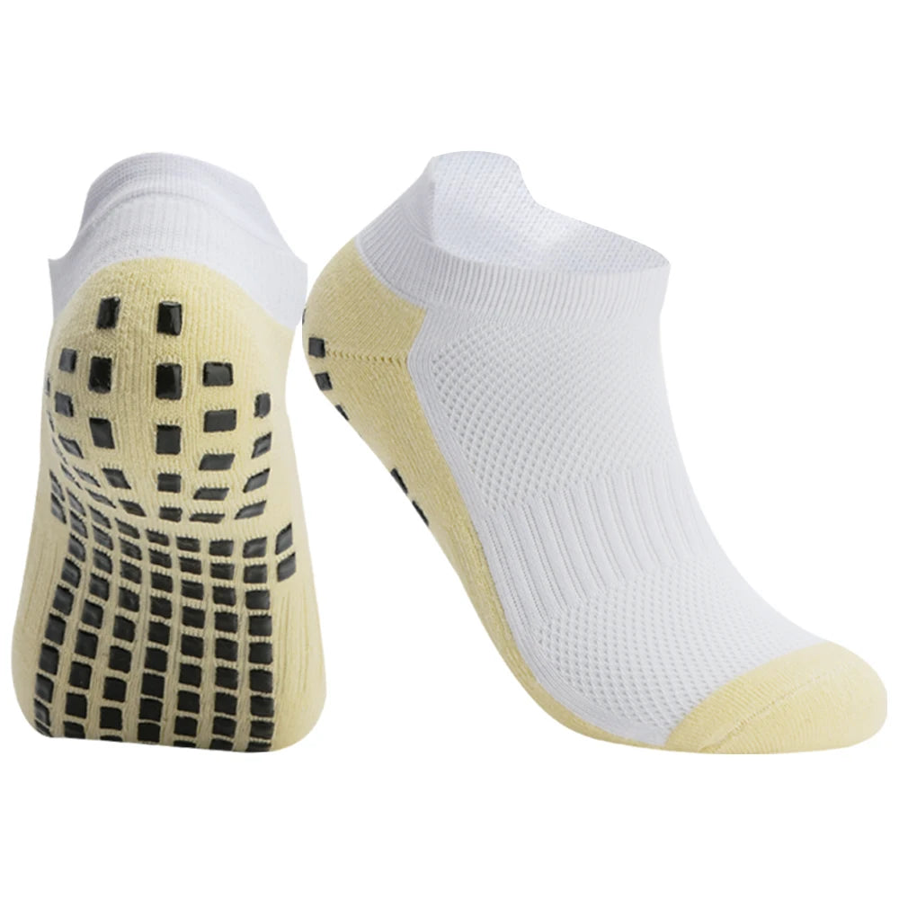 Men & Women Soccer Socks — Silicone Anti-Slip Grip Sports Football Socks