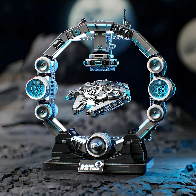 Star Plan Falcon Spaceship Building Blocks – DIY Model Toy Set for Boys, Adults & Christmas Gifts