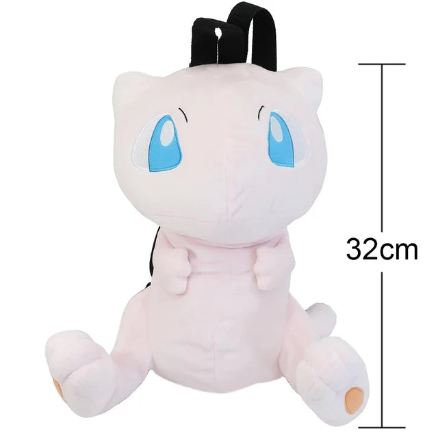 New Pokémon Gengar Plush Backpack — Style Eevee & Snorlax Schoolbag, Cosplay Bag & Xmas Gift
