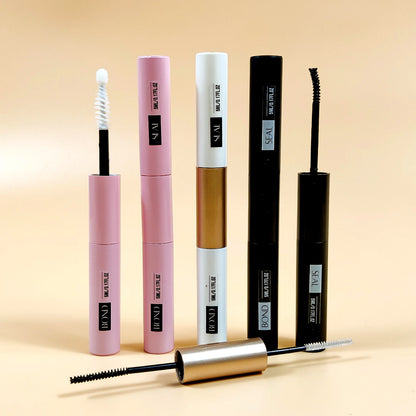 Double-Headed False Eyelash Glue: Waterproof 2-in-1 Bond & Seal for Long-Lasting DIY Cluster Eyelashes - Cosmetics Essential