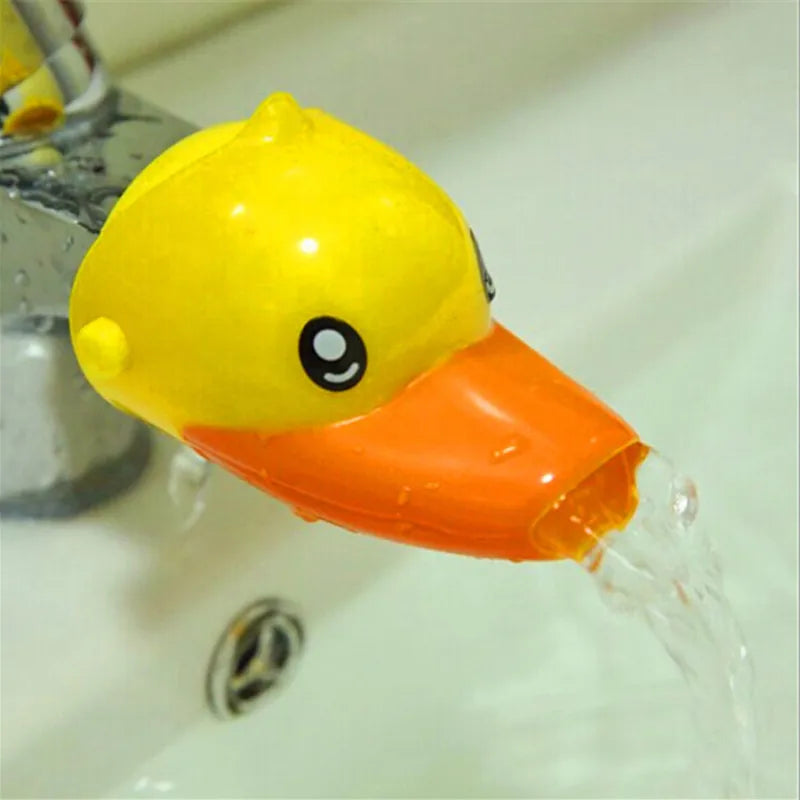 Cartoon Faucet Extender for Kids - Convenient Sink Accessory for Baby Hand Washing in Bathroom and Kitchen