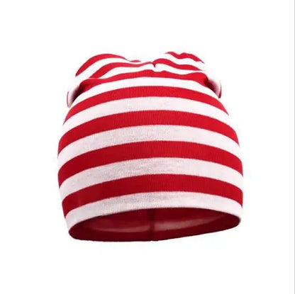 Baby Cotton Beanie Hat - Soft Candy Color Cap for Newborns, Toddlers & Kids