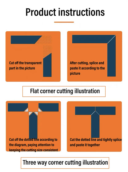 Self-Adhesive PVC Cable Protector Strip — Wire & Cord Insulation Cover, Wear-Resistant Trip Prevention Organizer