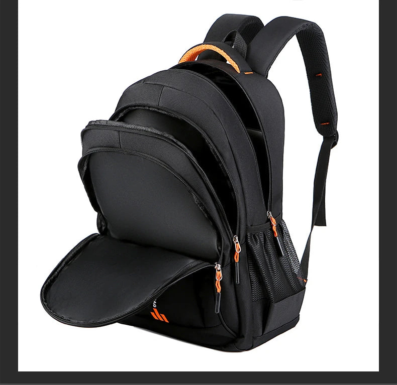 Men’s Oxford Waterproof Backpack – Business Laptop Rucksack for Travel, Work & High School Students