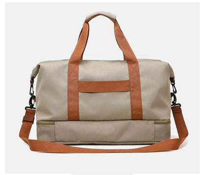 Travel Gym Bag – Short-Distance Luggage & Portable Fitness Duffel, Shoulder, Crossbody, and Weekender Carry-On Bag